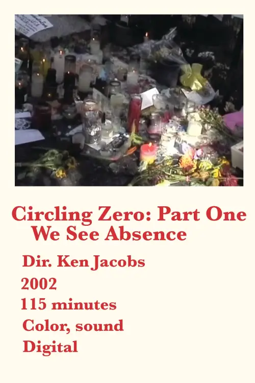 Постер до фільму "Circling Zero: Part One, We See Absence"