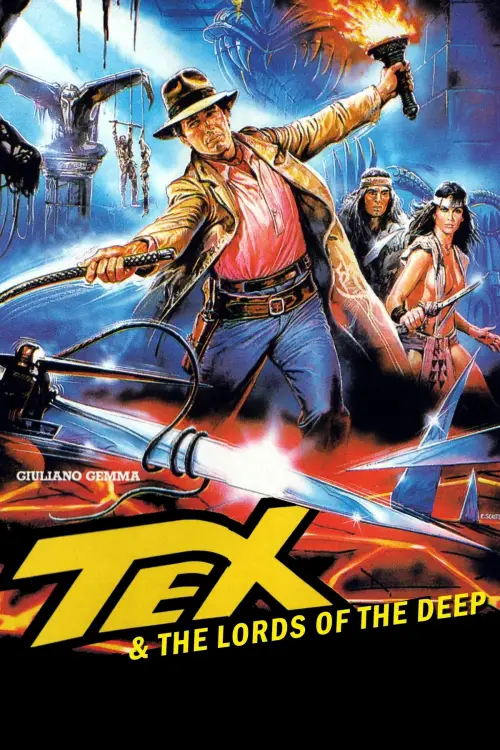 Постер до фільму "Tex and the Lord of the Deep"