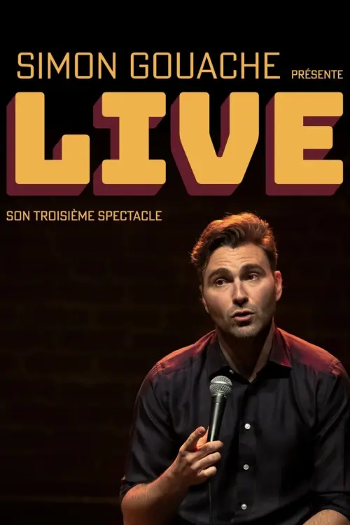 Постер до фільму "Simon Gouache: LIVE"