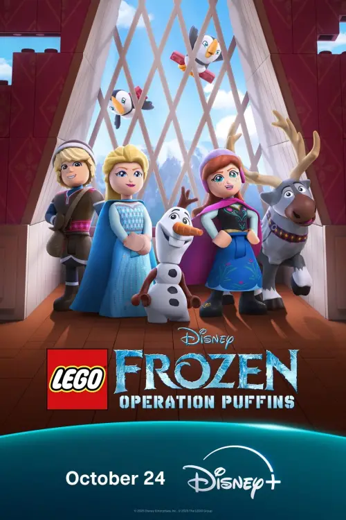 Постер до фільму "LEGO Frozen: Operation Puffins"