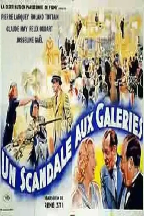 Постер до фільму "Un scandale aux Galeries"