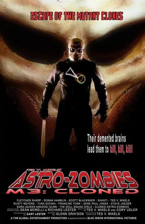 Постер до фільму "Astro-Zombies M3: Cloned"