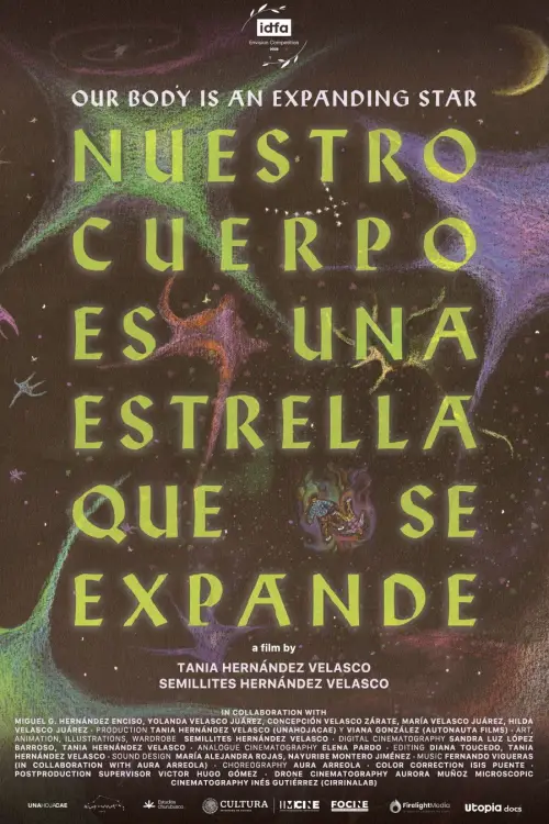 Постер до фільму "Nuestro cuerpo es una estrella que se expande"