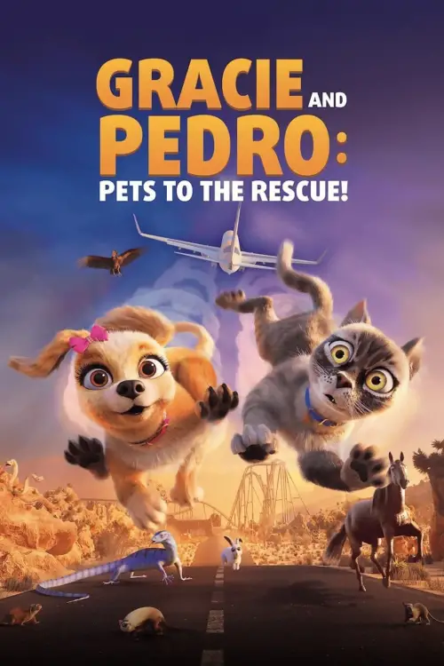 Постер до фільму "Gracie & Pedro: Pets to the Rescue"