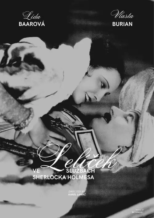 Постер до фільму "Lelíček in the Services of Sherlock Holmes"