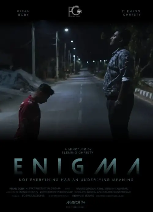 Постер до фільму "ENIGMA - shattered reality"