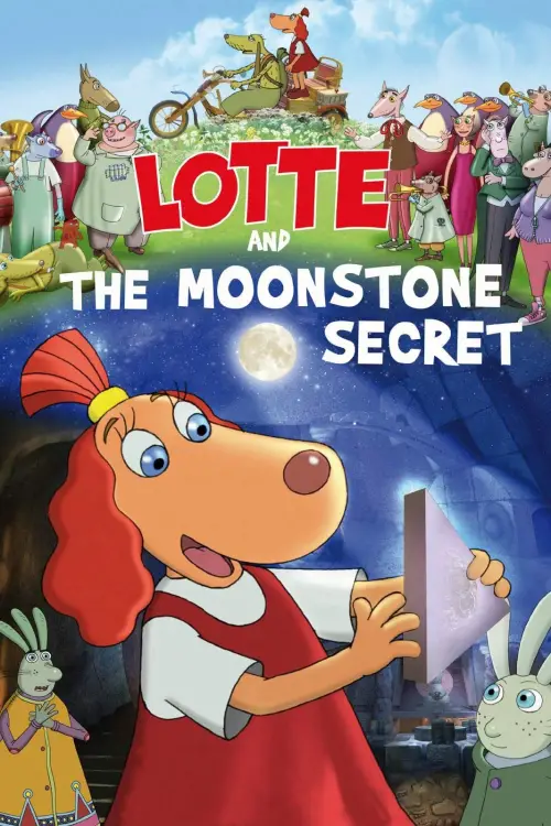 Постер до фільму "Lotte and the Moonstone Secret"