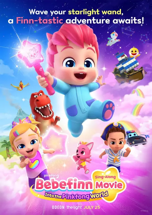 Постер до фільму "Bebefinn Sing-Along Movie: Into the Pinkfong World"