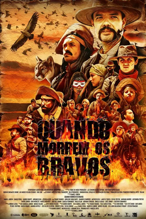 Постер до фільму "Quando Morrem os Bravos"