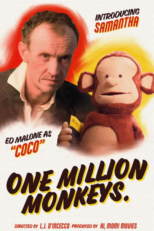 Постер до фільму "ONE MILLION MONKEYS."