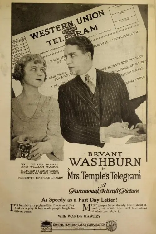 Постер до фільму "Mrs. Temple