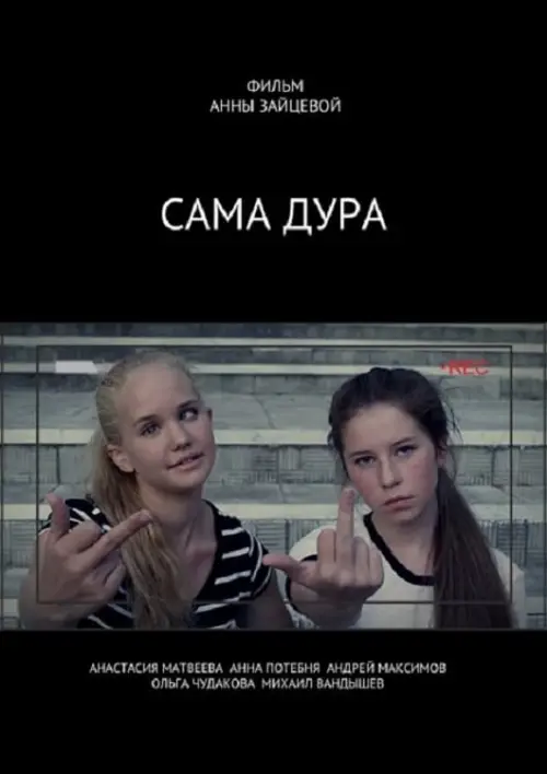 Постер до фільму "Сама дура"
