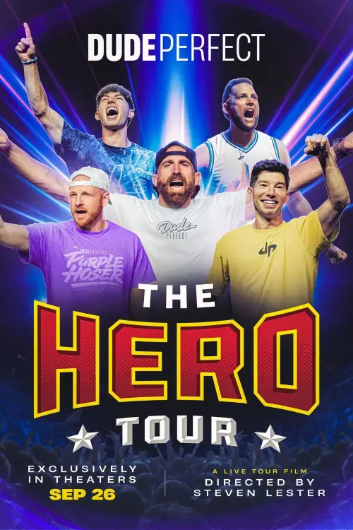 Постер до фільму "Dude Perfect: The Hero Tour"