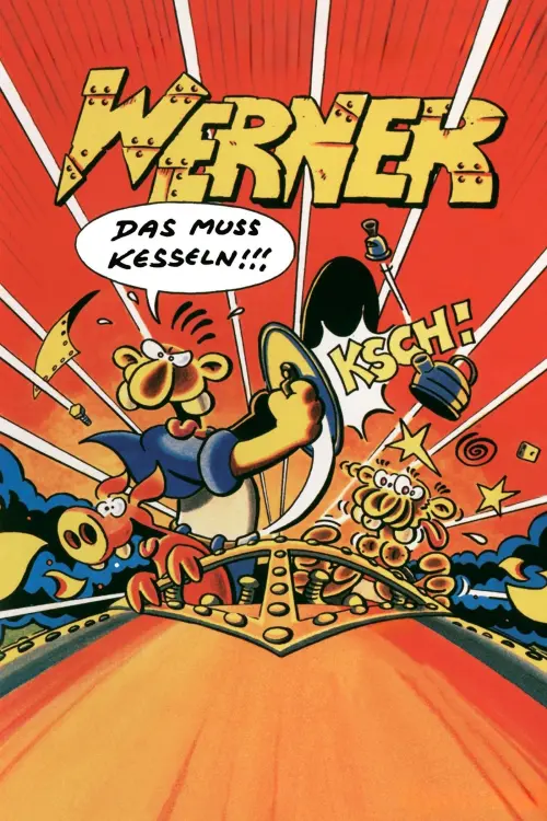 Постер до фільму "Werner: Eat My Dust!!!"