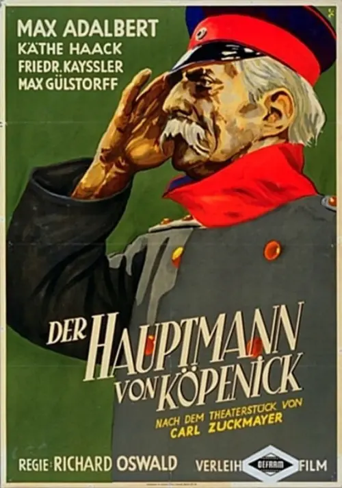 Постер до фільму "The Captain from Köpenick"