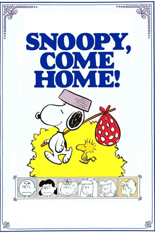 Постер до фільму "Snoopy, Come Home"