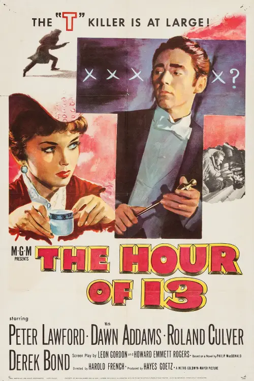Постер до фільму "The Hour of 13"