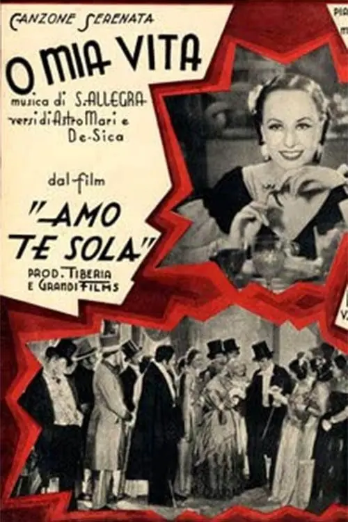 Постер до фільму "Amo te sola"