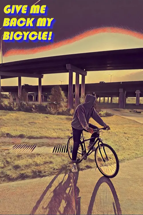 Постер до фільму "GIVE ME BACK MY BICYCLE!"
