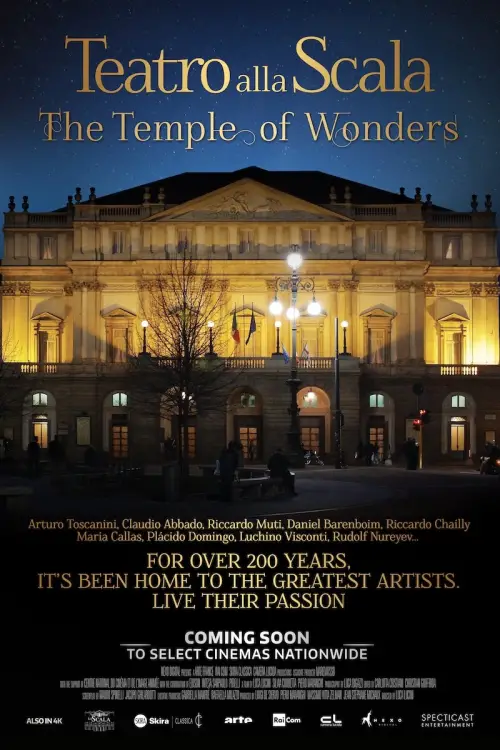 Постер до фільму "La Scala Theatre: the Temple of Wonders"