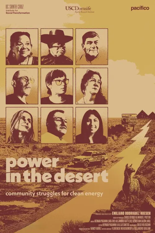 Постер до фільму "El Poder en el Desierto"