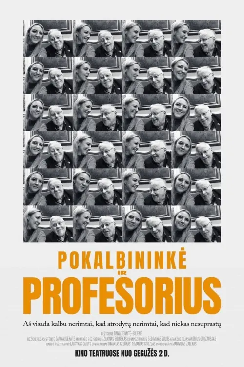 Постер до фільму "Pokalbininkė ir profesorius"