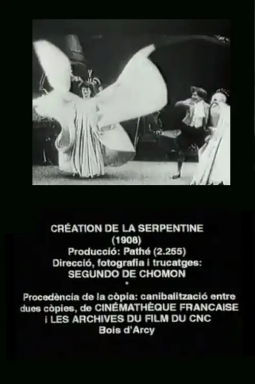 Постер до фільму "Beginning of the Serpentine Dance"