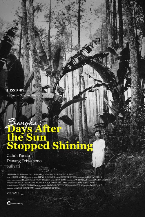 Постер до фільму "Bangka: Days After The Sun Stopped Shining"
