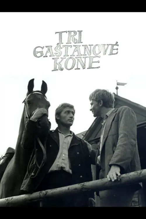 Постер до фільму "Tri gaštanové kone"