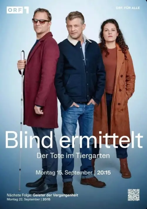 Постер до фільму "Blind Ermittelt – Der Tote im Tiergarten"