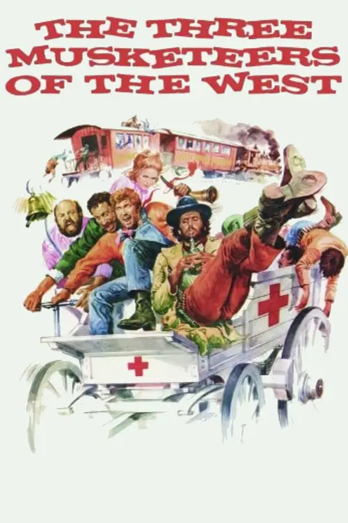 Постер до фільму "The Three Musketeers of the West"