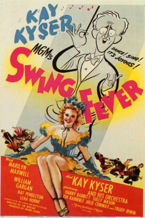 Постер до фільму "Swing Fever"