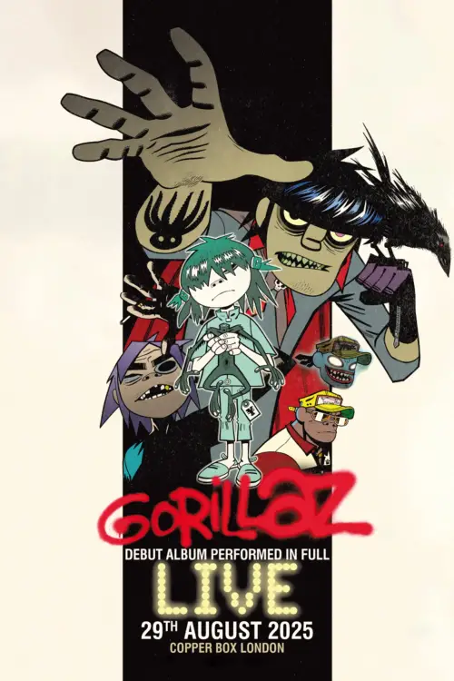 Постер до фільму "Gorillaz Live (YouTube Music Nights)"
