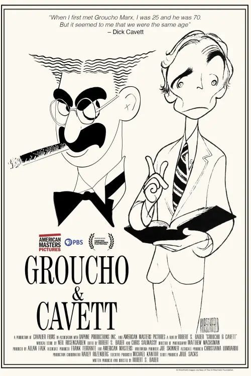 Постер до фільму "Groucho & Cavett"