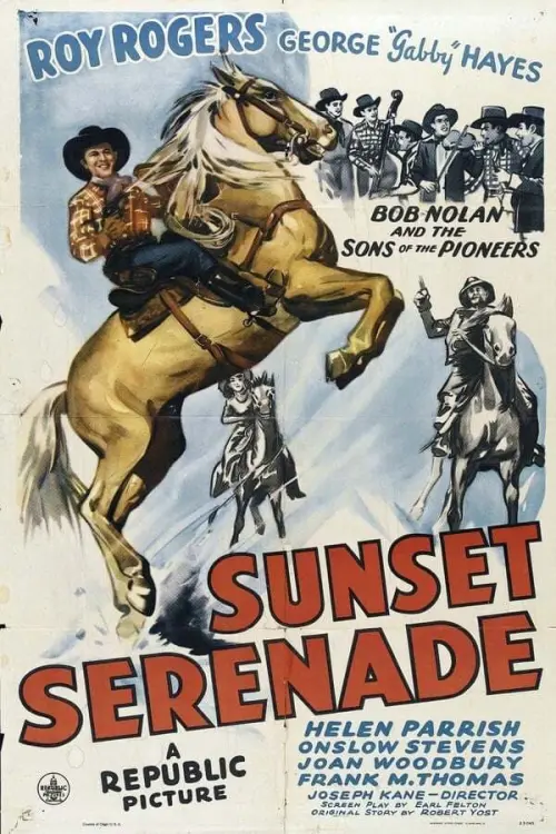 Постер до фільму "Sunset Serenade"