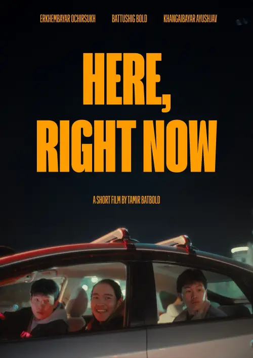 Постер до фільму "Here, Right Now"