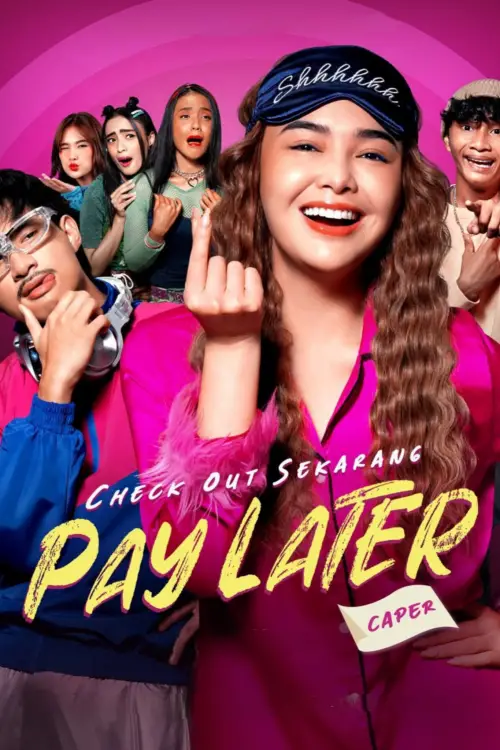 Постер до фільму "Check Out Sekarang, Pay Later (Caper)"