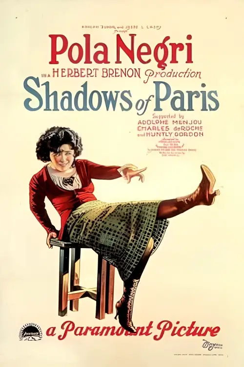 Постер до фільму "Shadows of Paris"