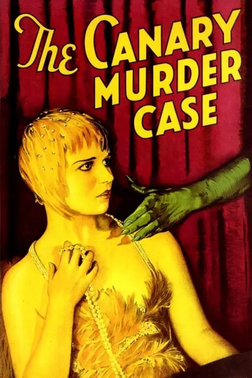 Постер до фільму "The Canary Murder Case"