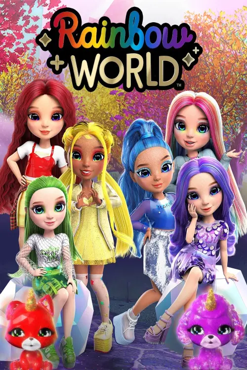 Постер до фільму "Rainbow High: Rainbow World Movie"