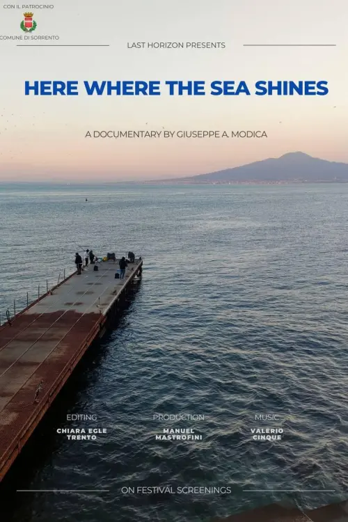 Постер до фільму "Here where the sea shines"