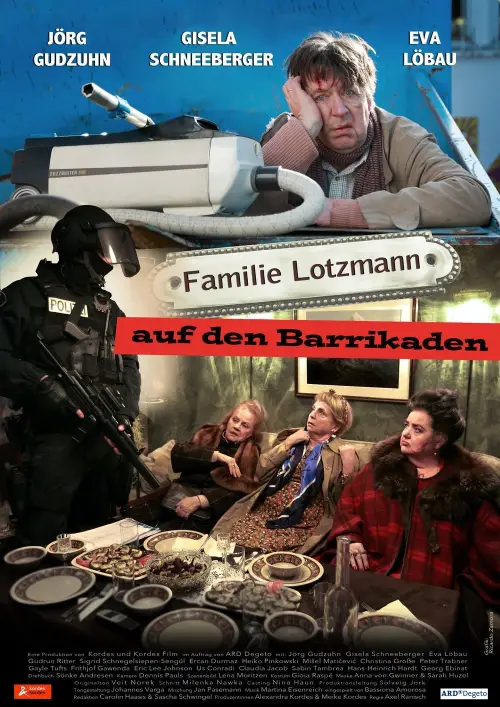 Постер до фільму "Familie Lotzmann auf den Barrikaden"