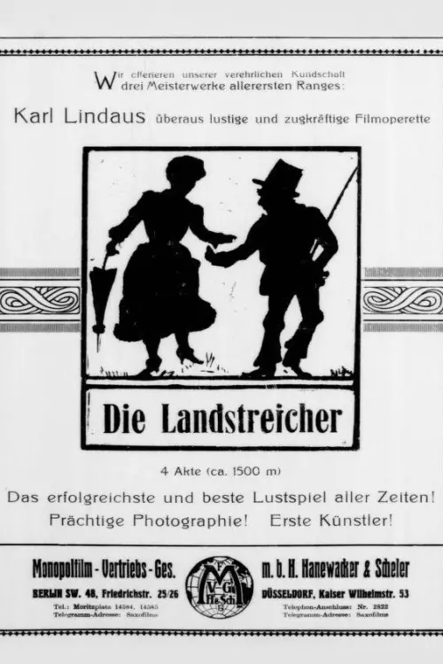Постер до фільму "Die Landstreicher"
