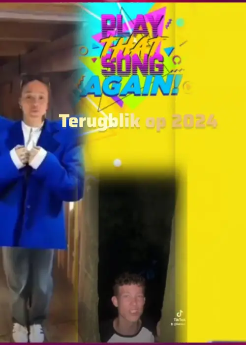 Постер до фільму "Play that song again : Terugblik op 2024"