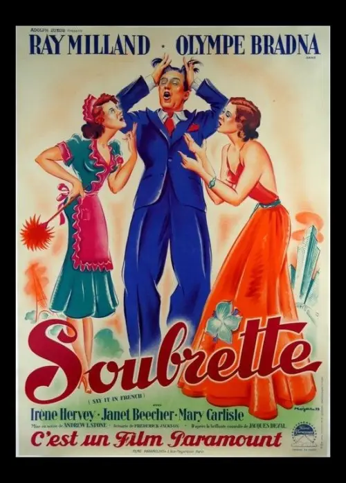 Постер до фільму "Say It in French"