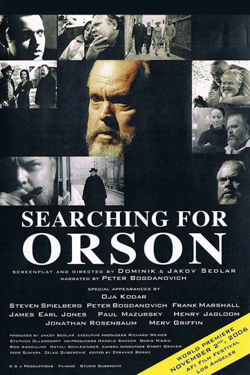 Постер до фільму "Searching for Orson"