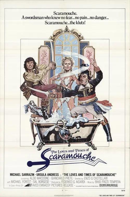 Постер до фільму "The Loves and Times of Scaramouche"