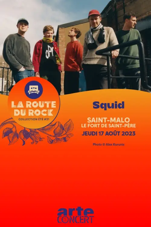 Постер до фільму "Squid - La Route du Rock 2023"