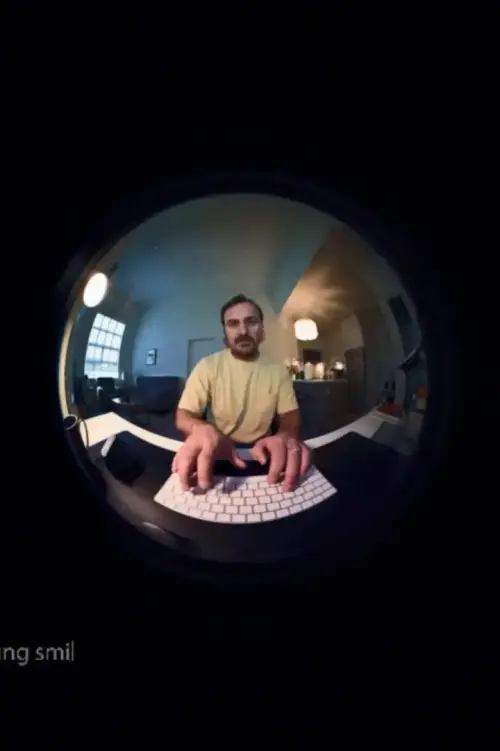 Постер до фільму "The Man in the Rectangle"