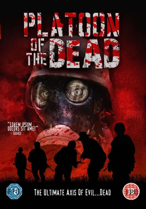 Постер до фільму "Platoon of the Dead"